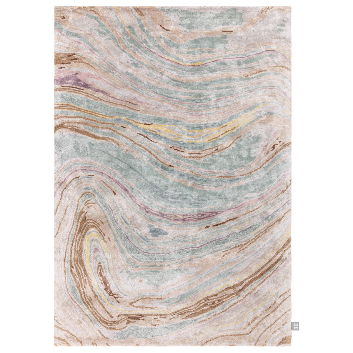 Katherine Carnaby Tuscany Abalone Marble rug
