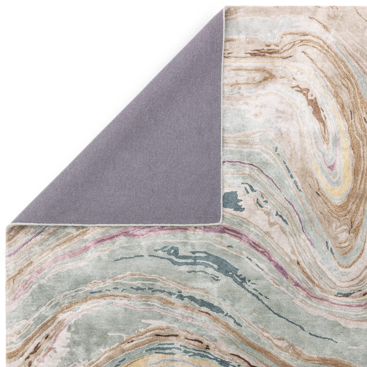 Katherine Carnaby Tuscany Abalone Marble rug detail