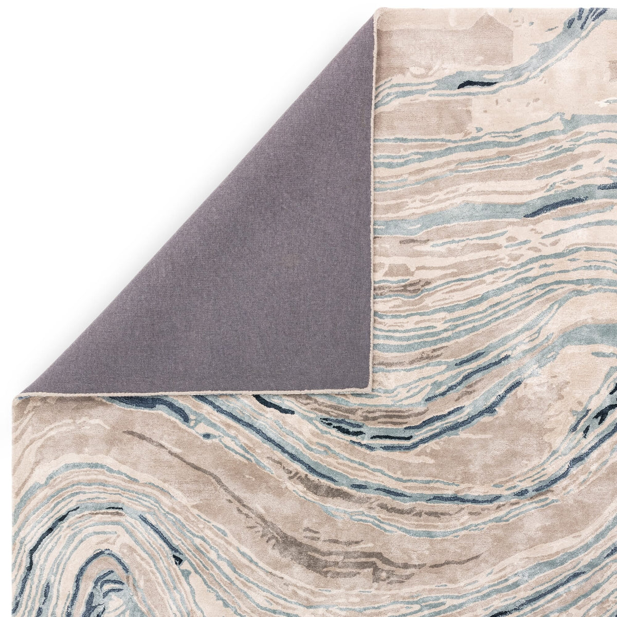 Katherine Carnaby Tuscany Azzurro Marble rug detail