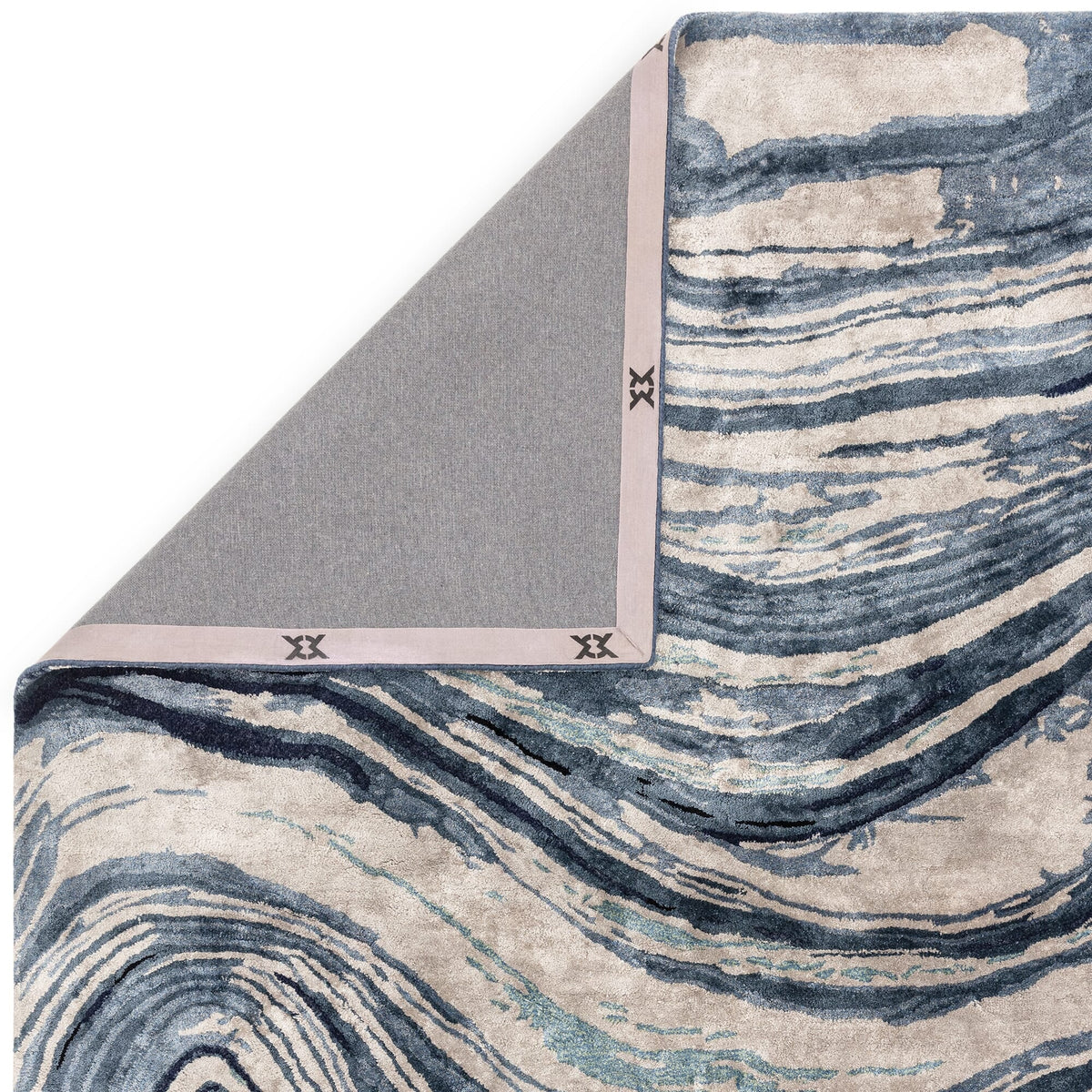 Katherine Carnaby Tuscany Lazulite Marble rug detail