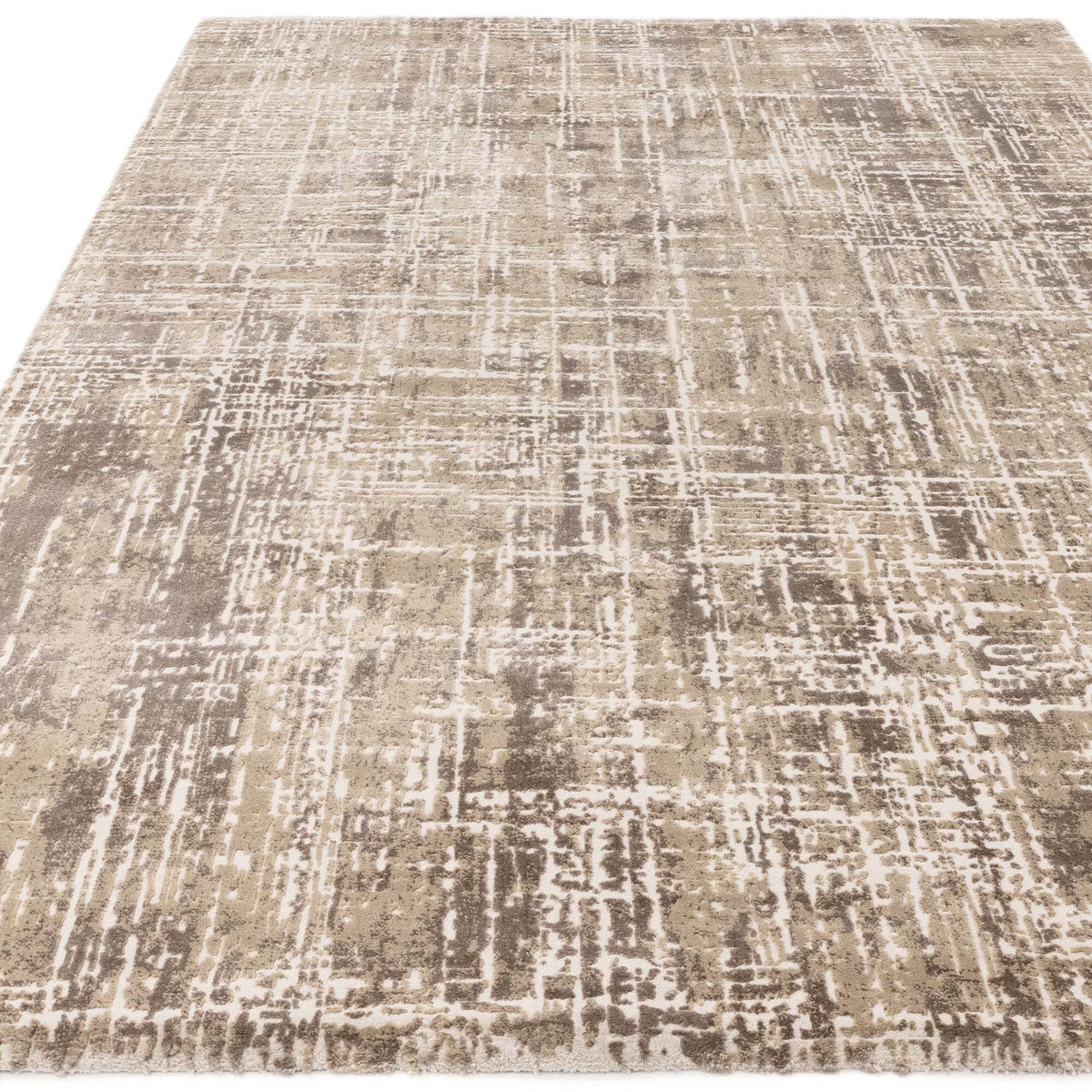Kuza Abstract Beige rug