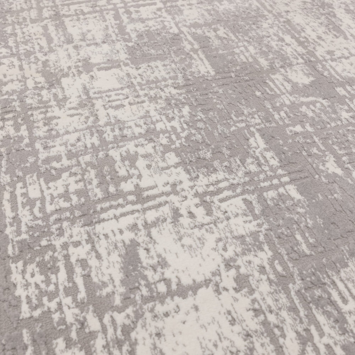 Kuza Abstract Grey rug