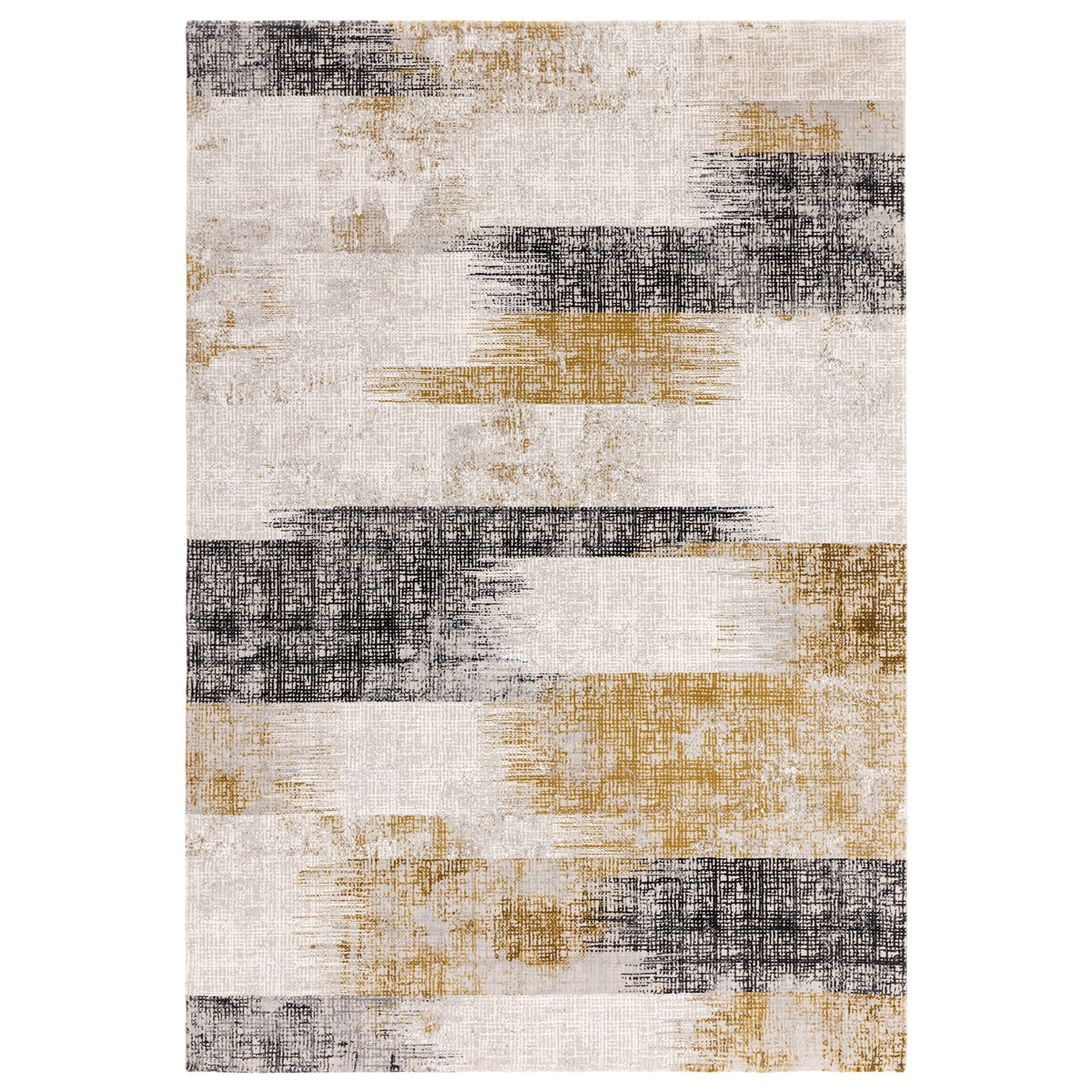Kuza Lines Gold rug