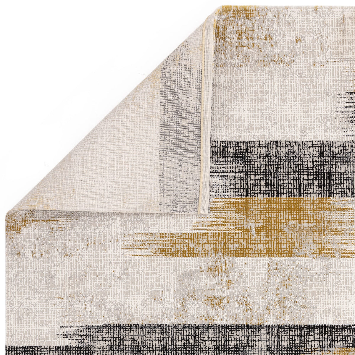 Kuza Lines Gold rug