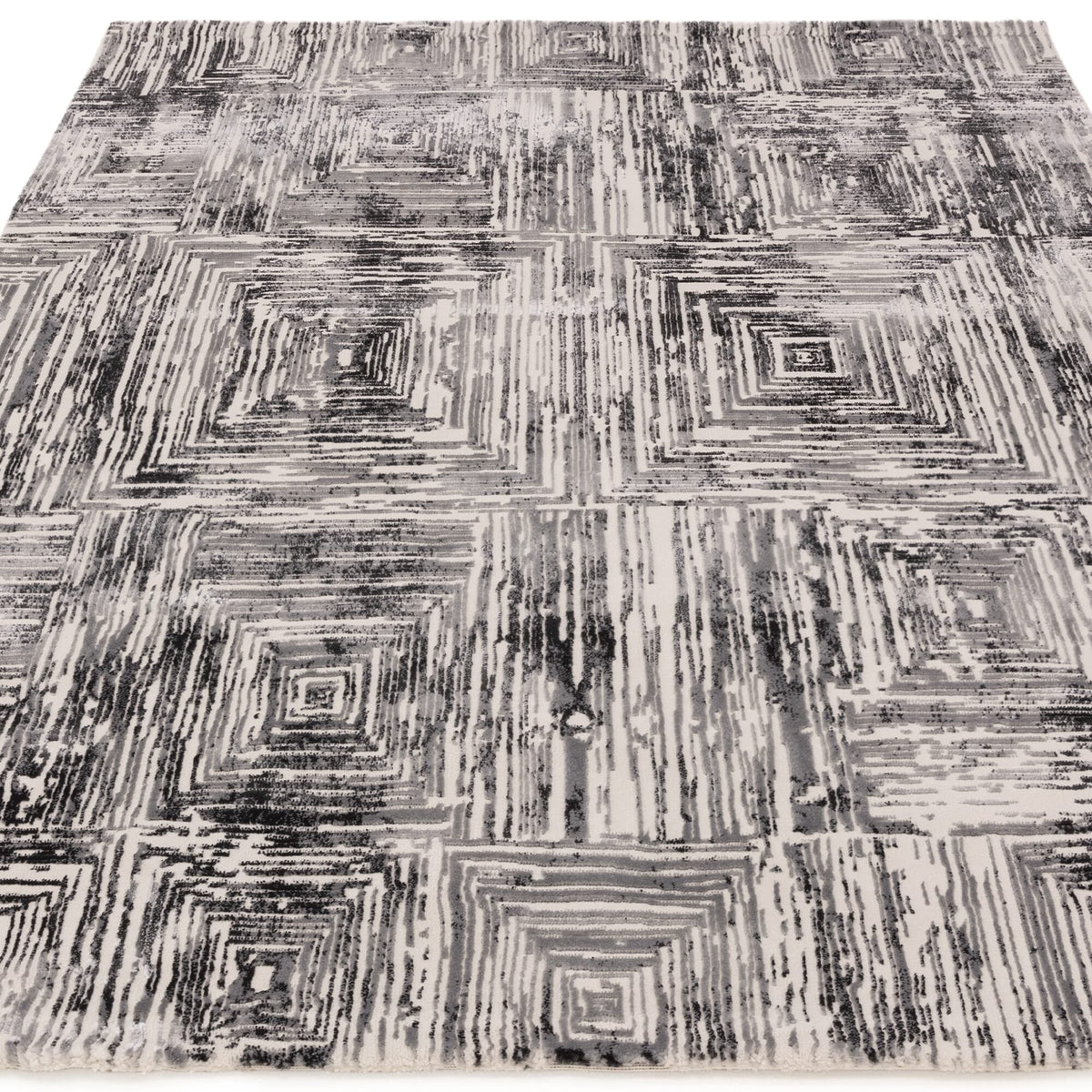 Kuza Portrait Grey rug