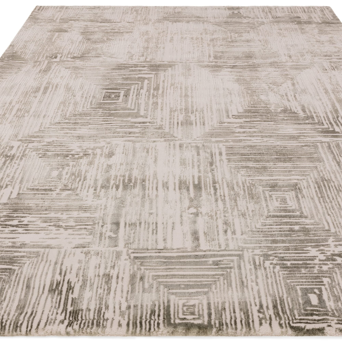 Kuza Portrait Khaki rug
