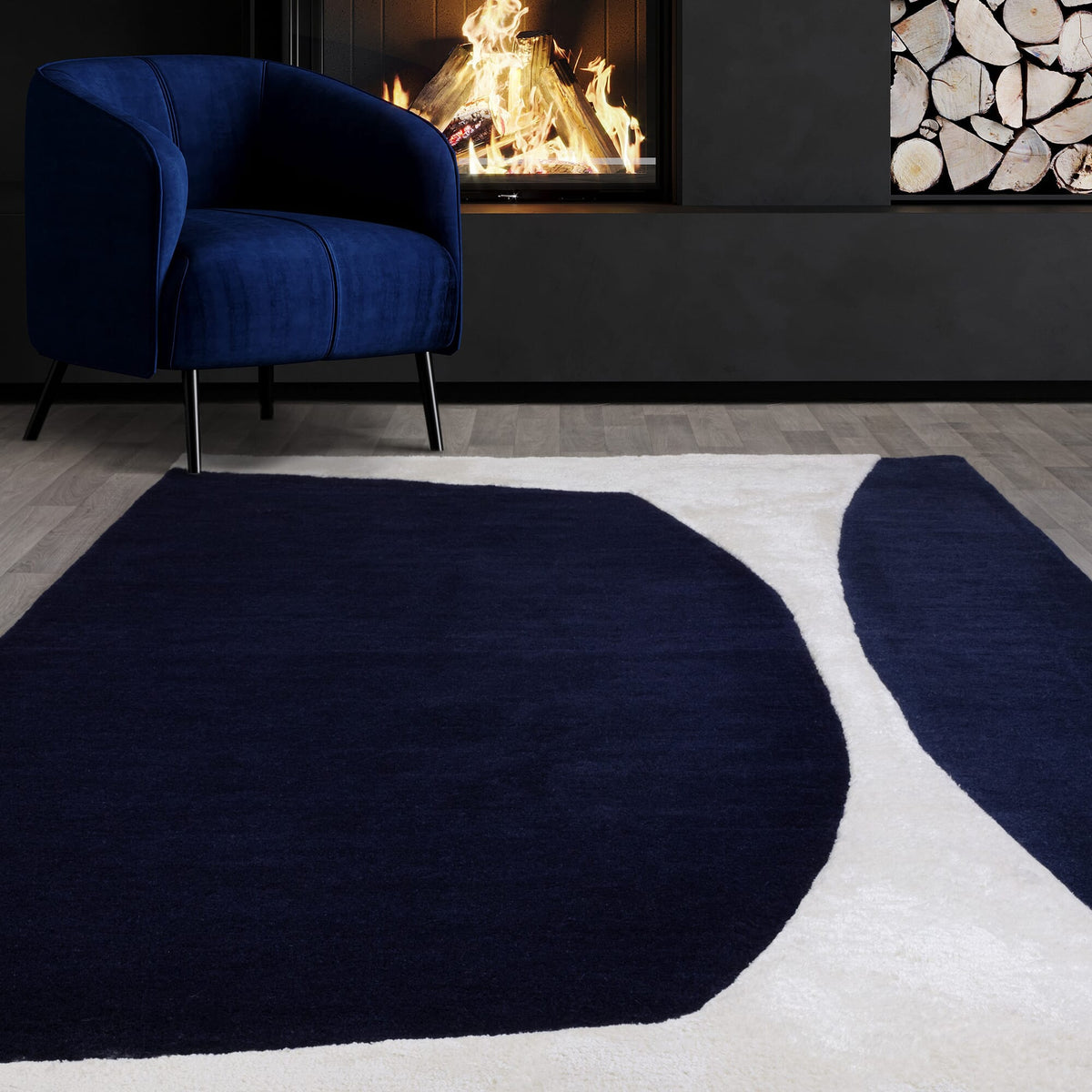 Matrix Signature Indigo MAX102 rug