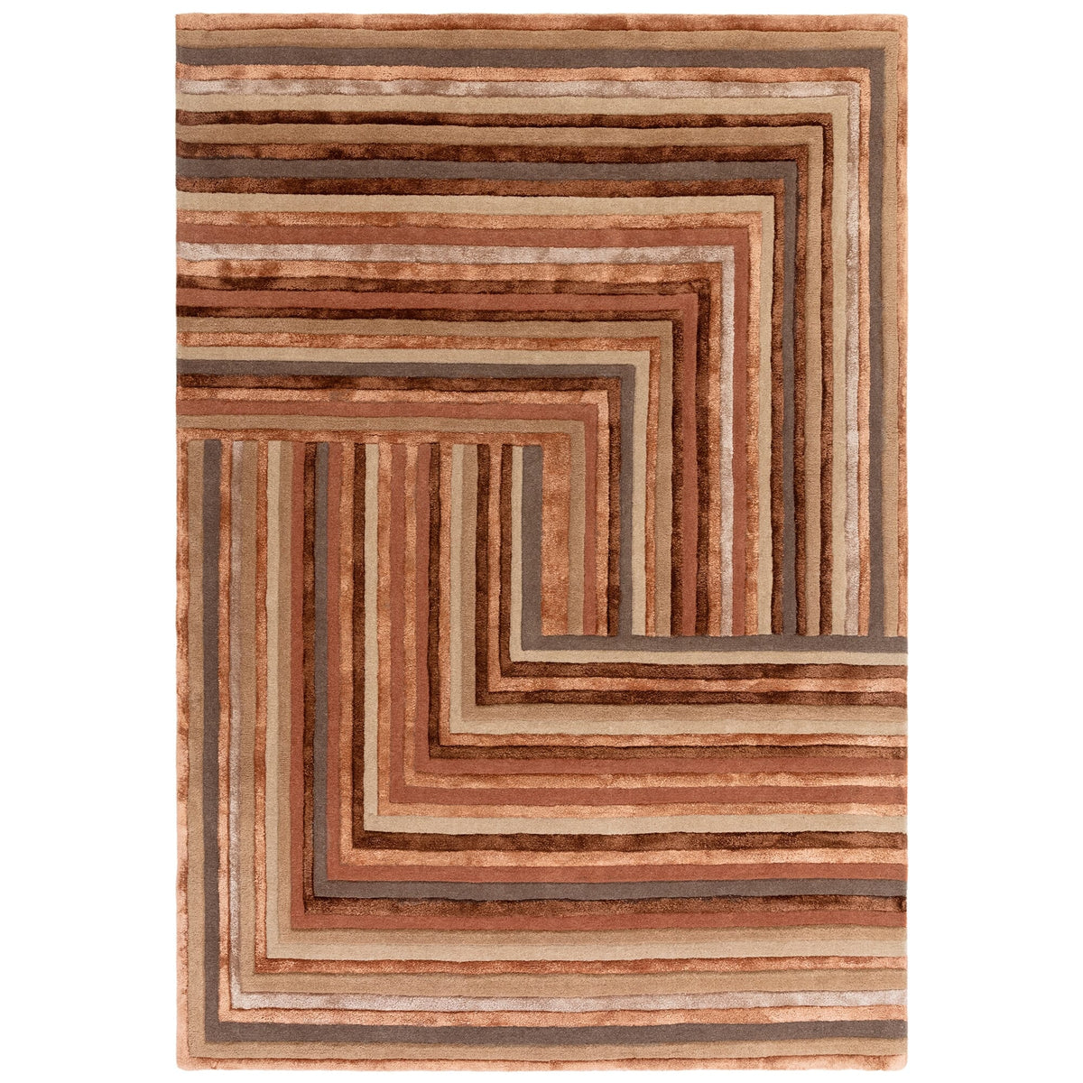 Matrix Network Terracotta MAX80 rug