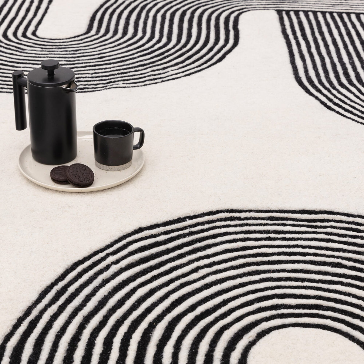 Matrix Arches Black MAX87 rug