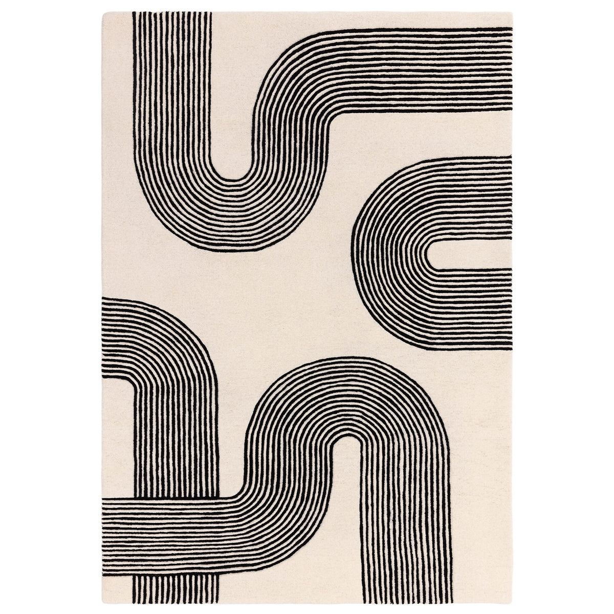 Matrix Arches Black MAX87 rug
