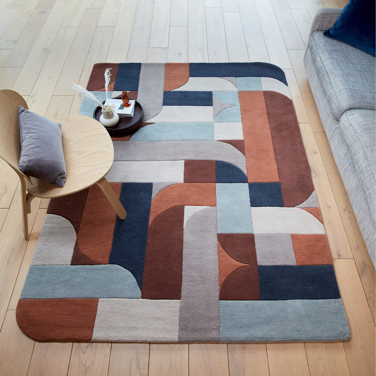 Matrix Klotski Terracotta MAX88 rug