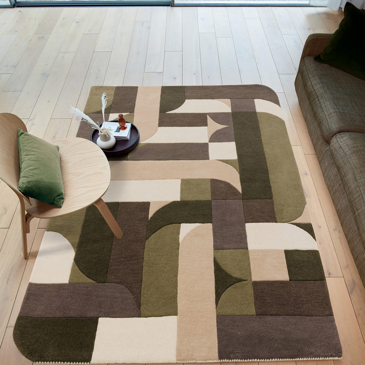 Matrix Klotski Sage MAX90 rug