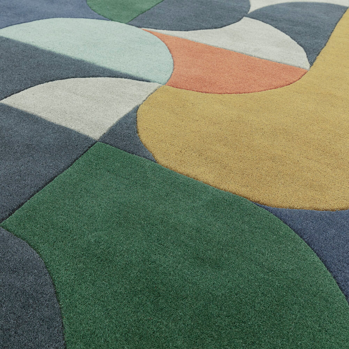 Matrix Statement Navy MAX91 rug