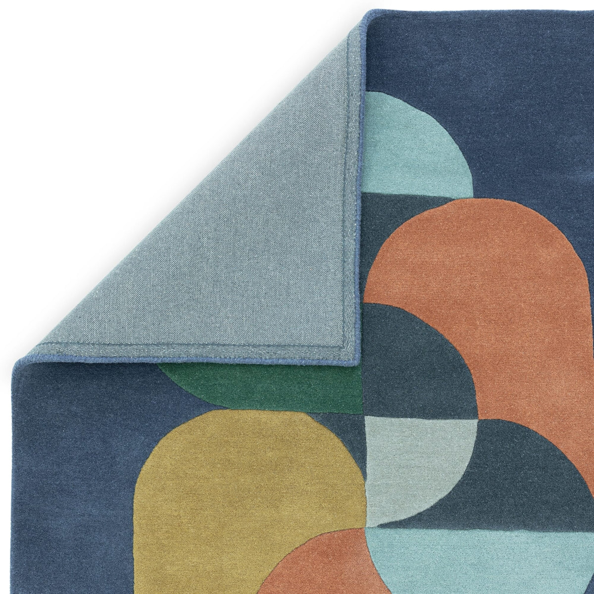 Matrix Statement Navy MAX91 rug
