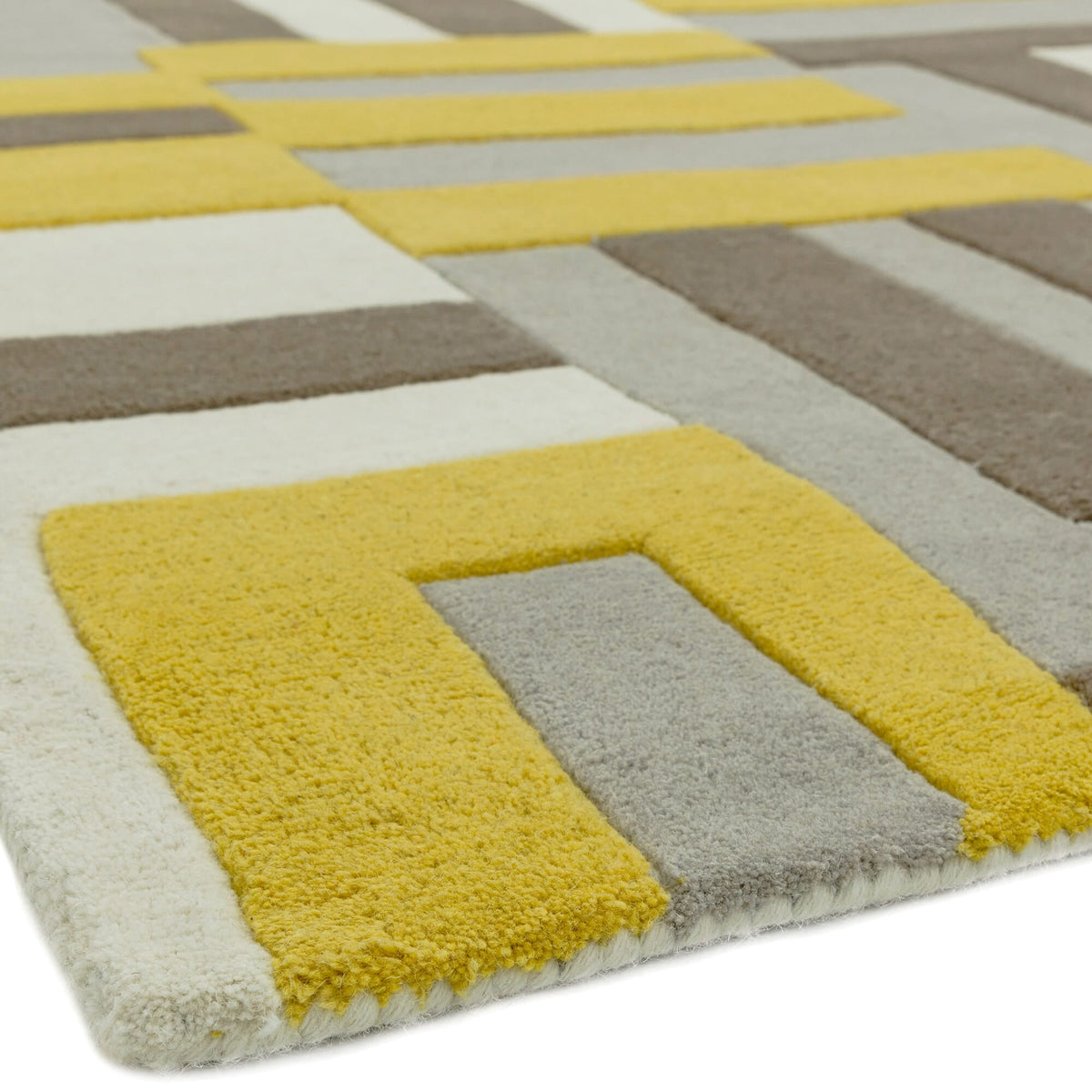 Matrix Code Yellow MAX17 rug