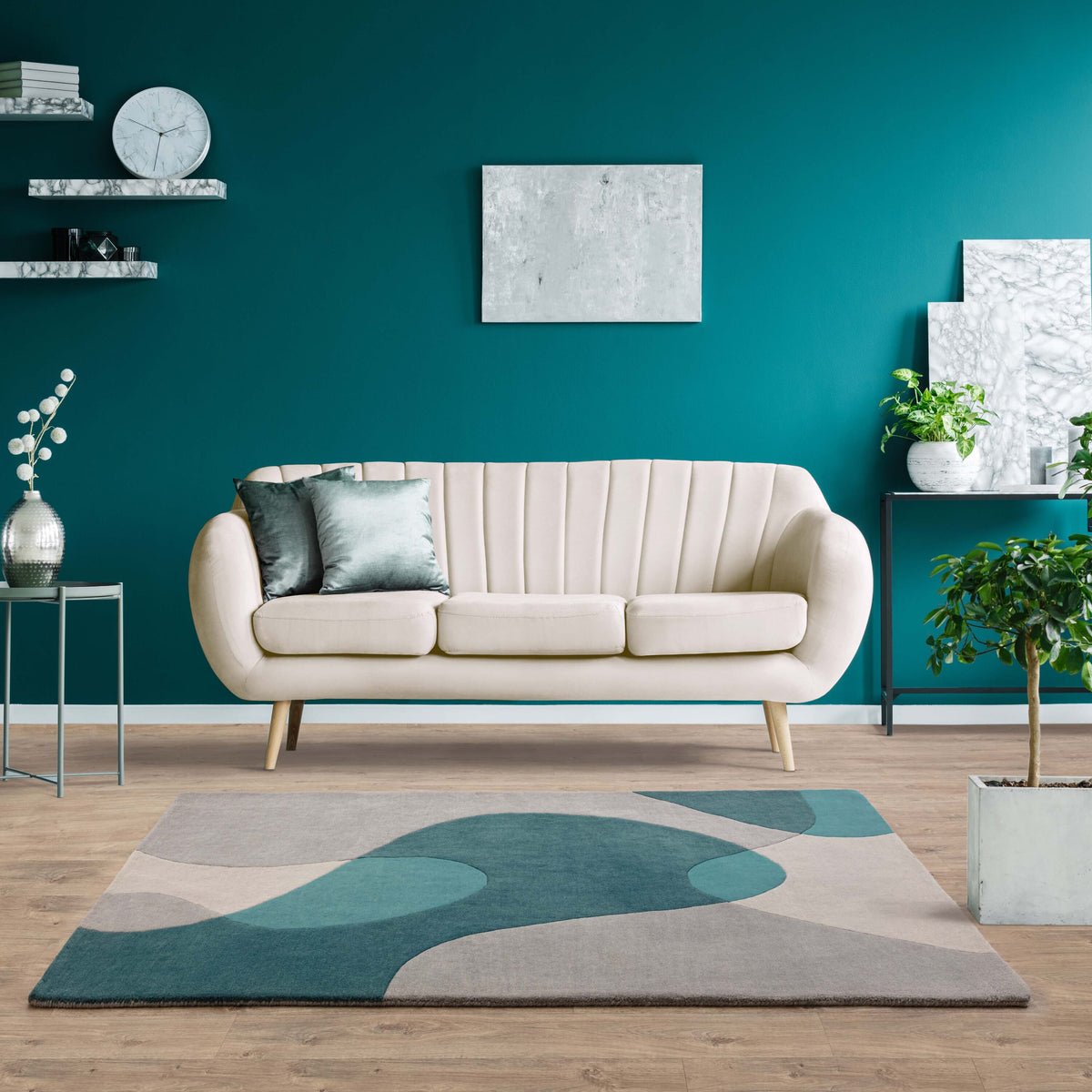 Matrix Arc Teal MAX57 rug