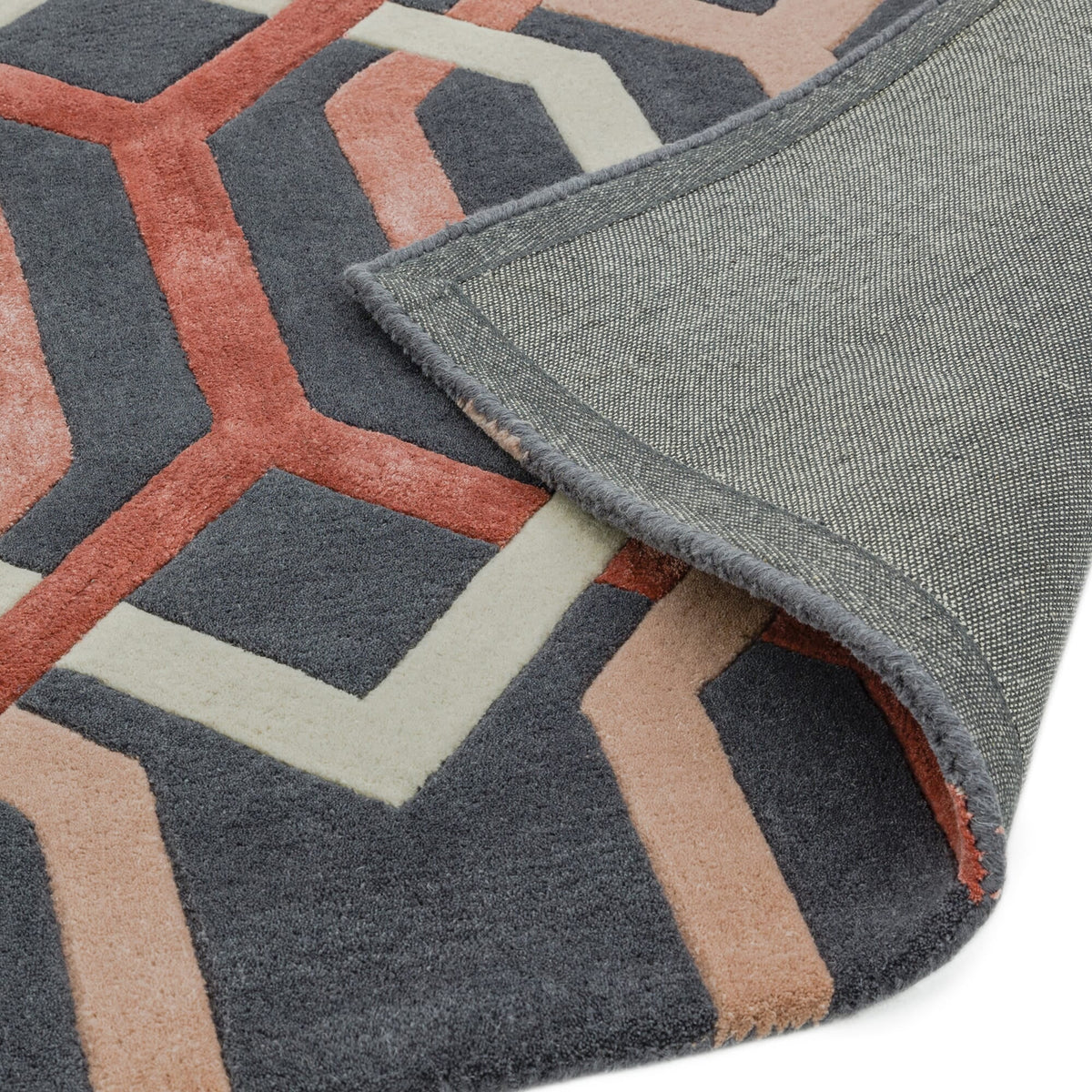 Matrix Hexagon Charcoal MAX66 rug