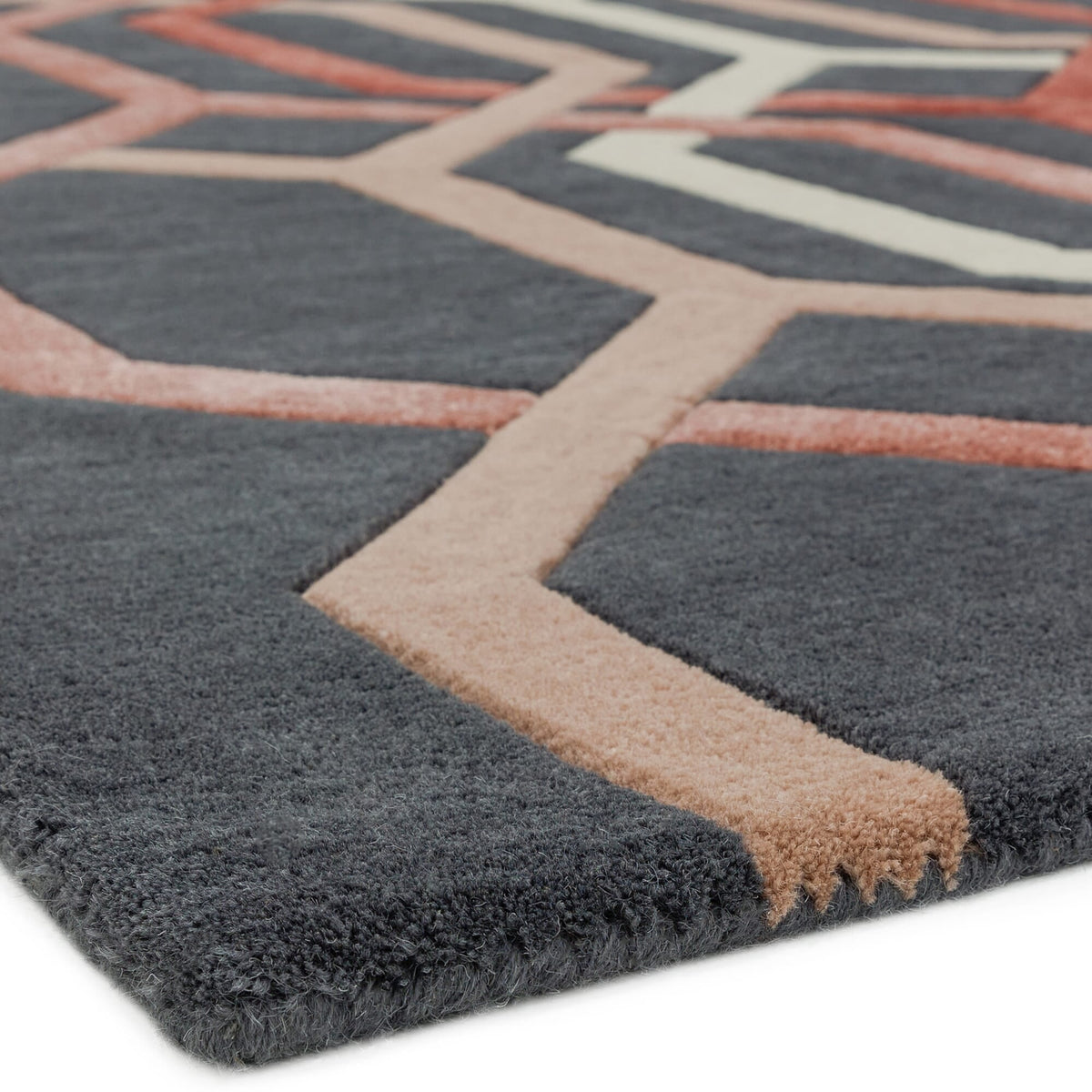 Matrix Hexagon Charcoal MAX66 rug