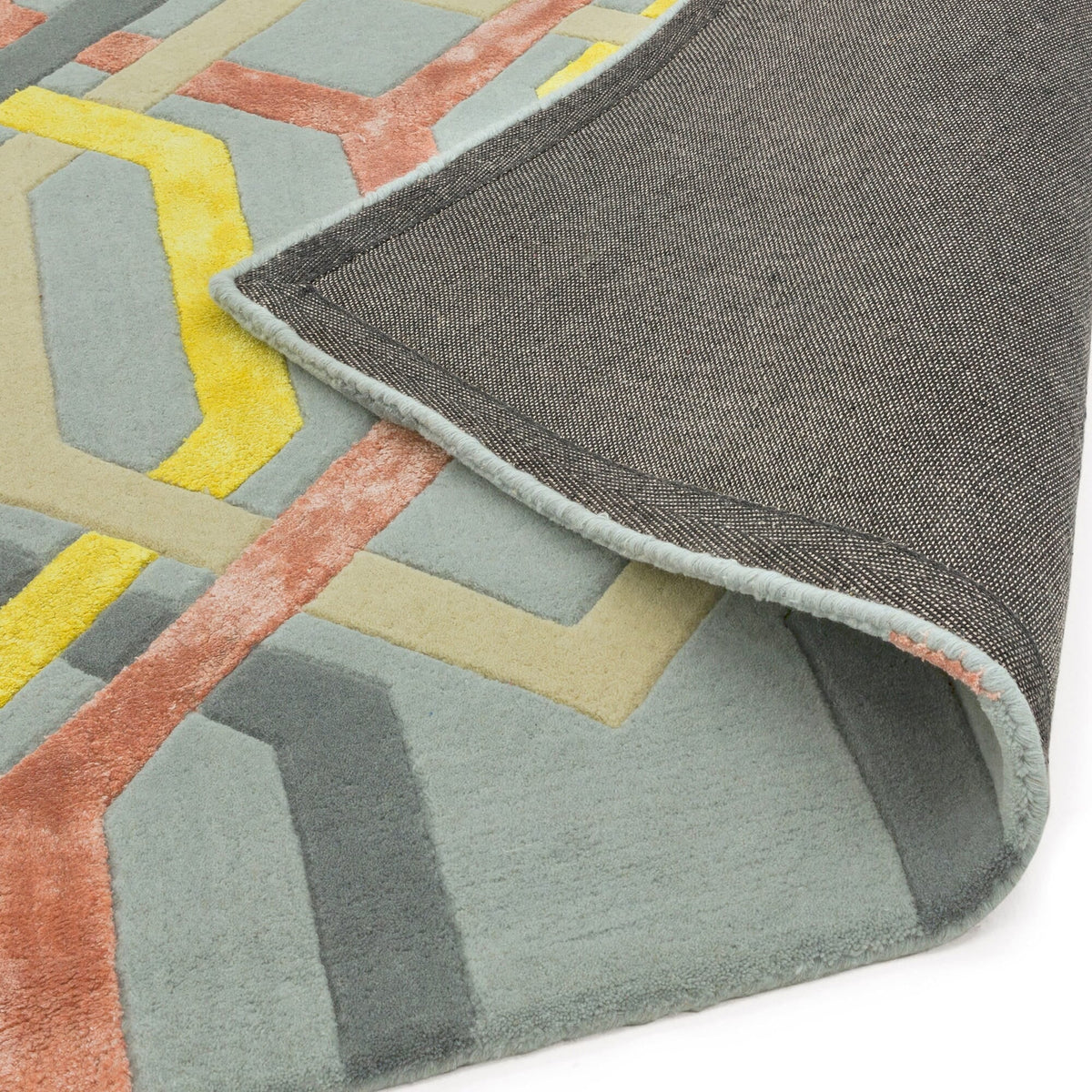 Matrix Hexagon Silver MAX67 rug