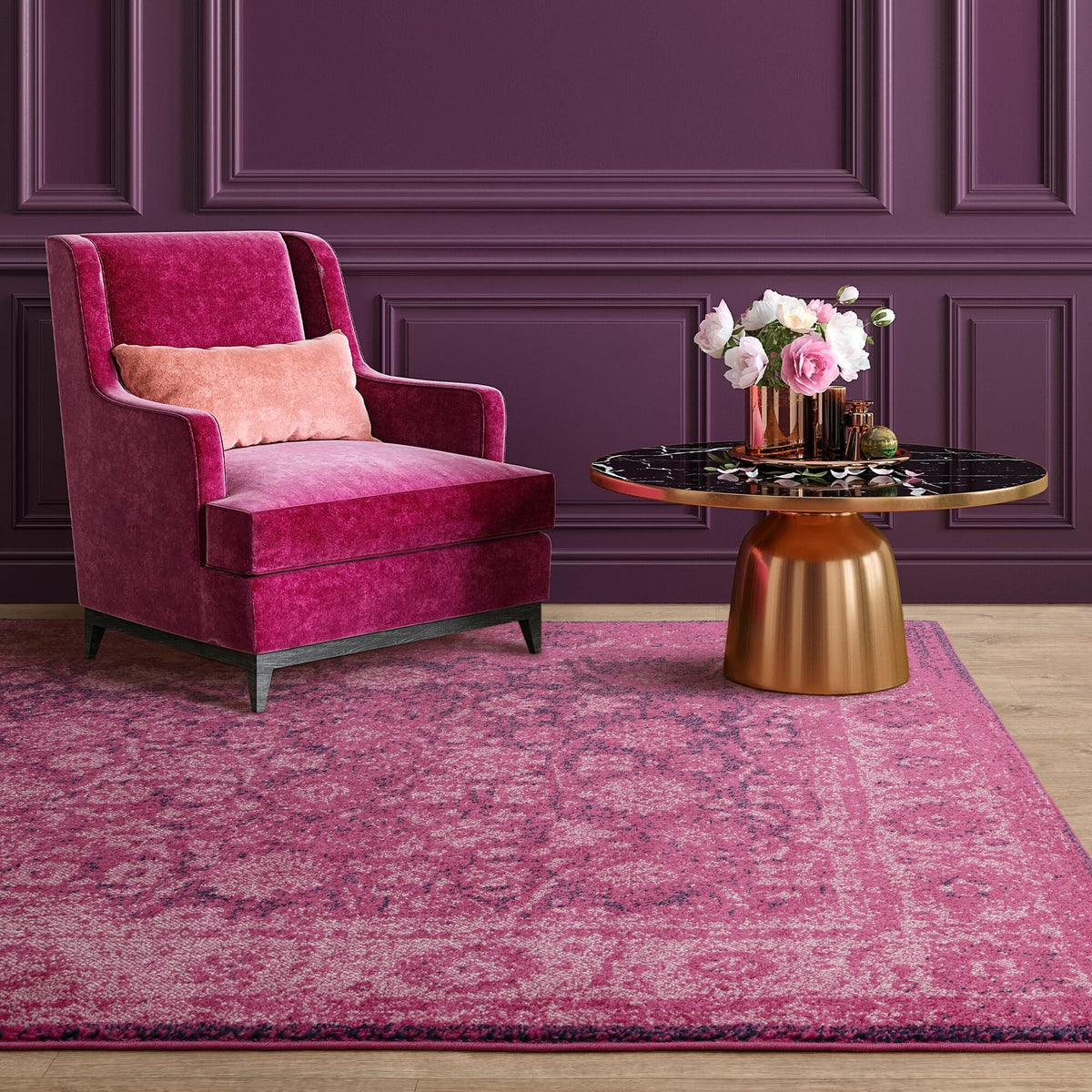 Muse MU28 Heritage Pink rug