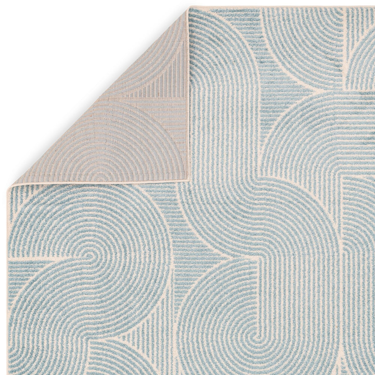 Muse MU02 Blue Swirl rug