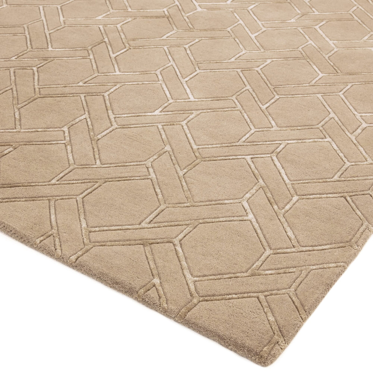 Nexus Fine Lines Sand rug