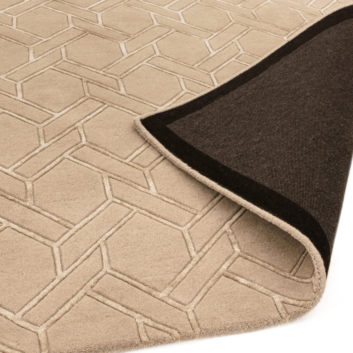 Nexus Fine Lines Sand rug