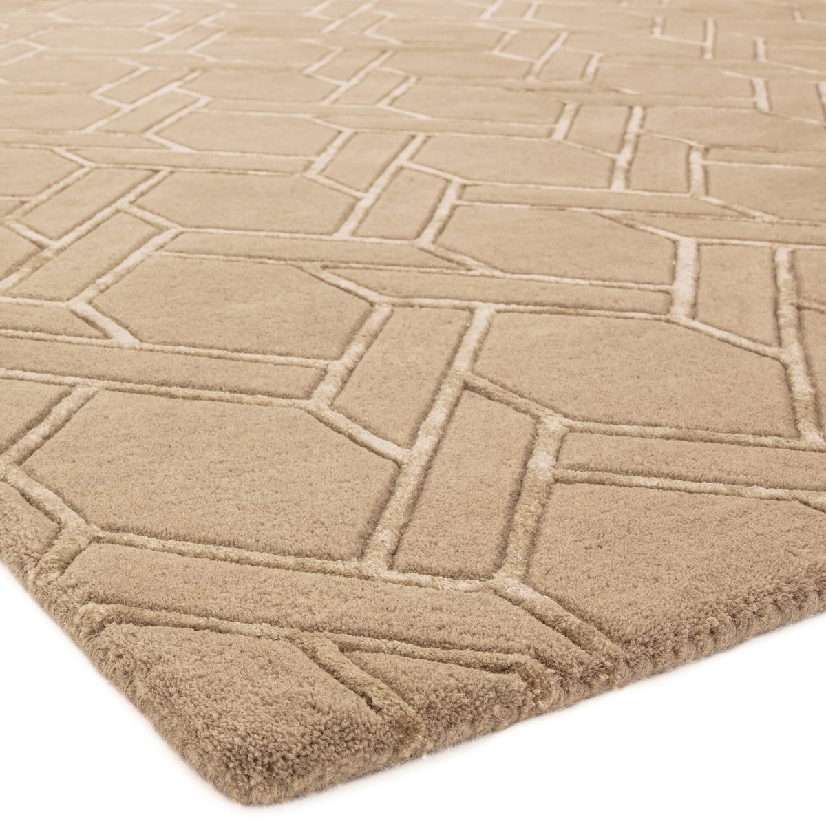 Nexus Fine Lines Sand rug