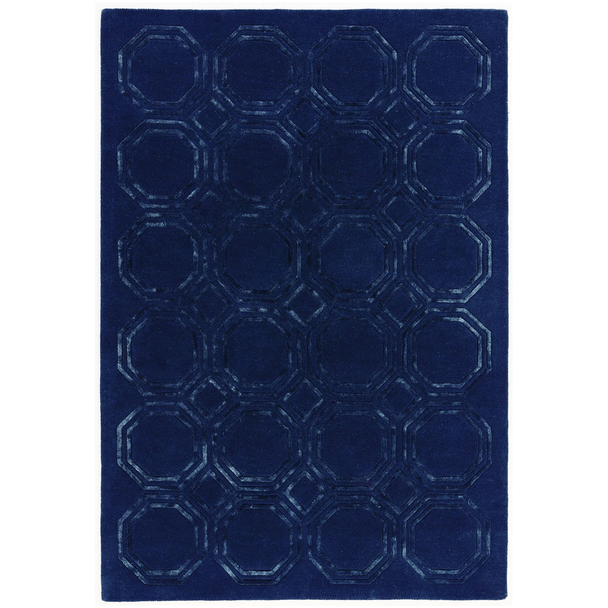 Nexus Octagon Navy rug