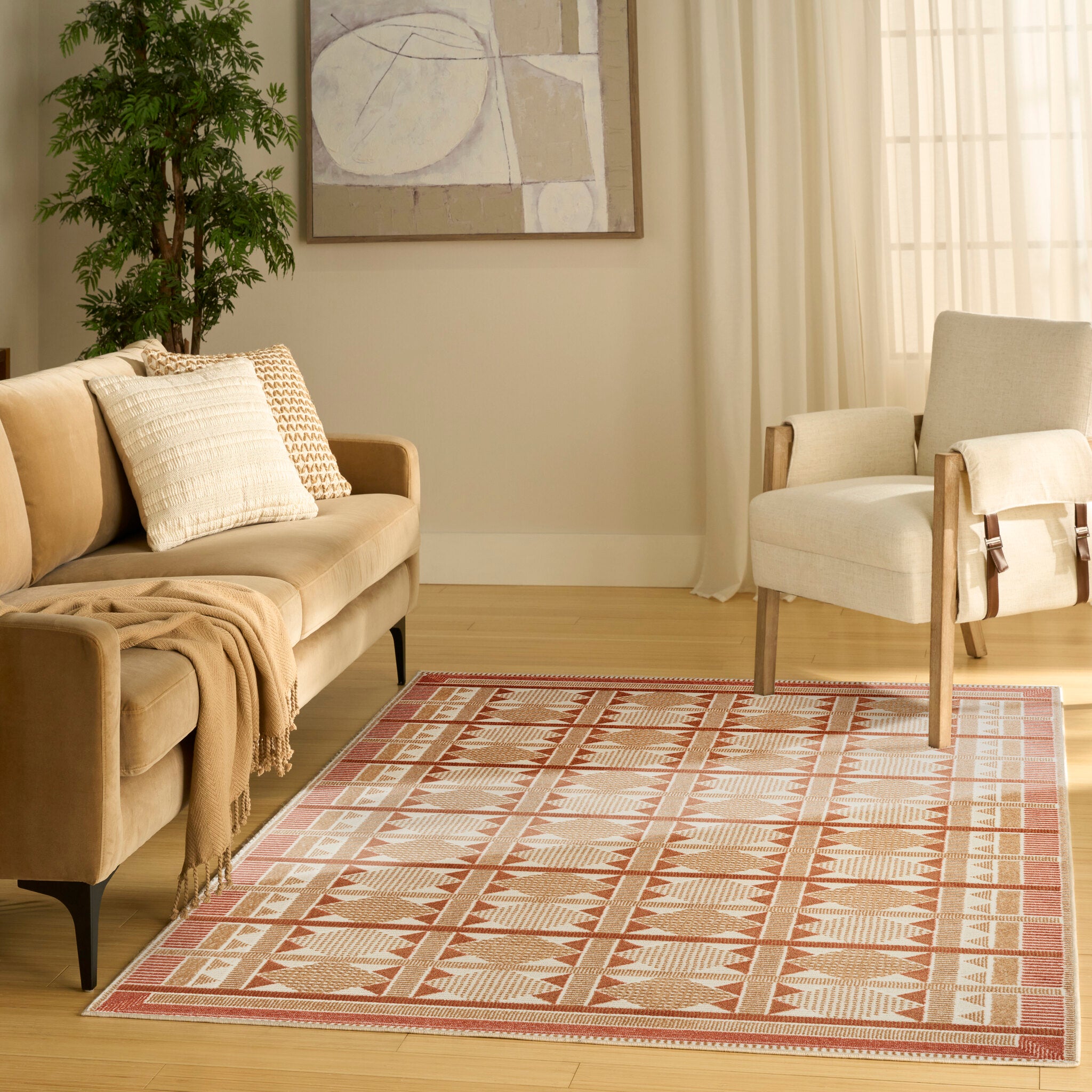Nordic NRC 06 Rust Multi rug