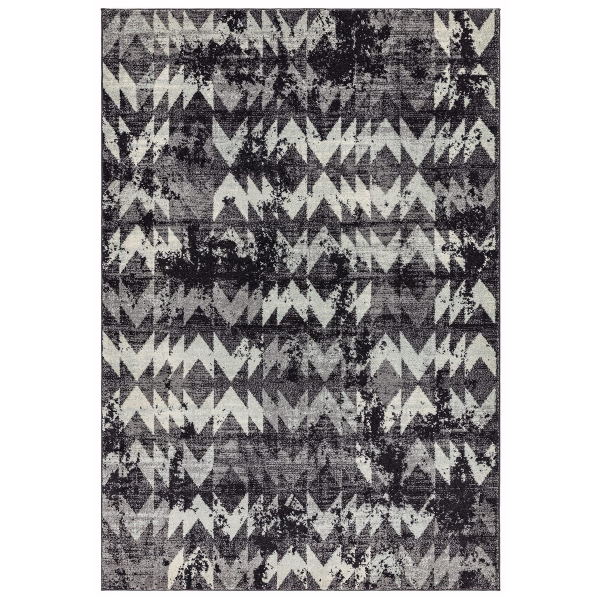 Nova NV28 Chevron Black rug