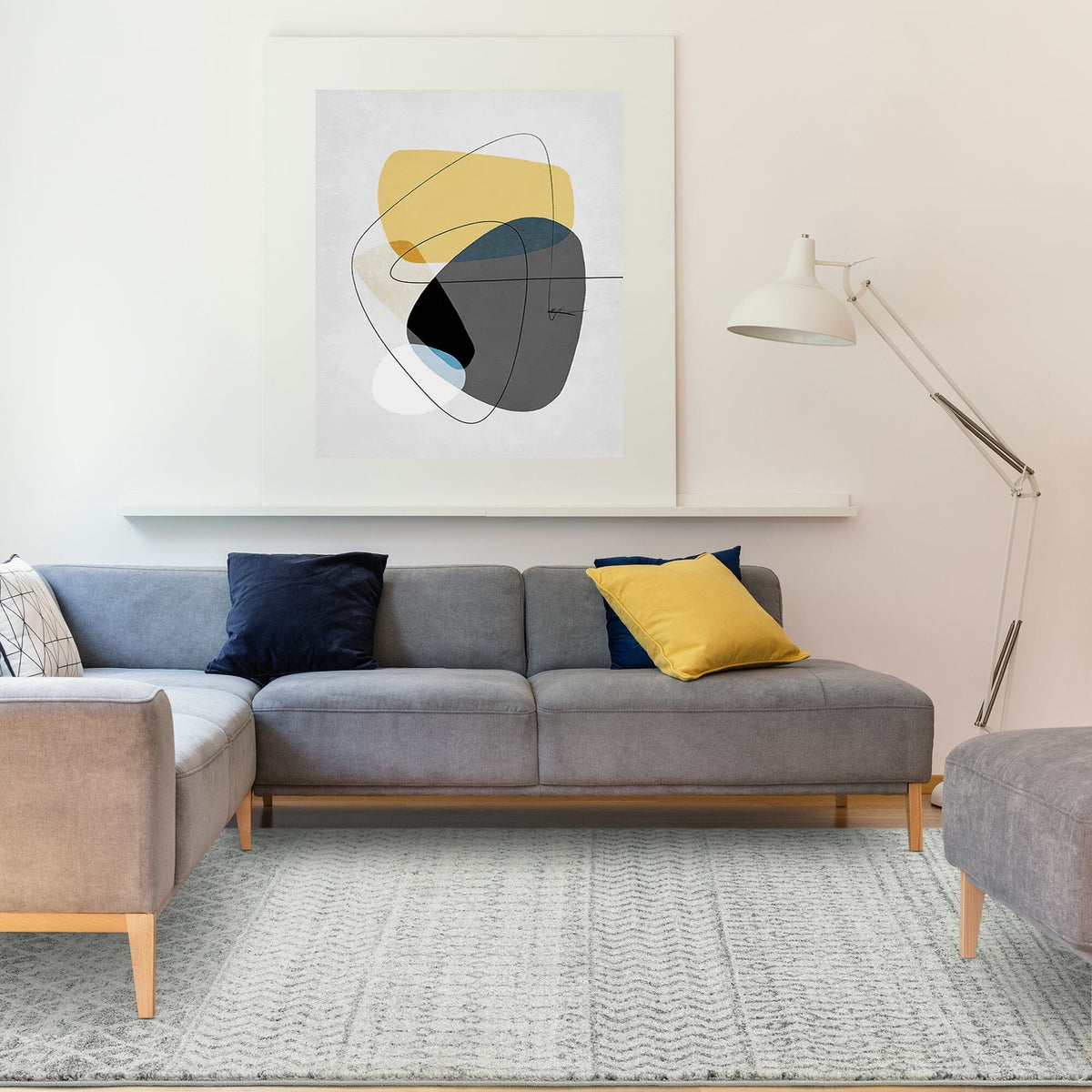 Nova NV35 Aztec Grey rug