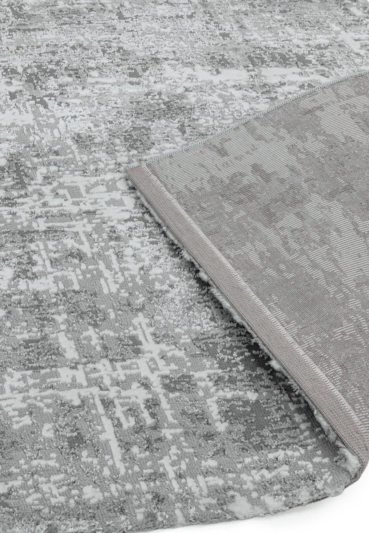Orion OR05 Abstract Silver rug