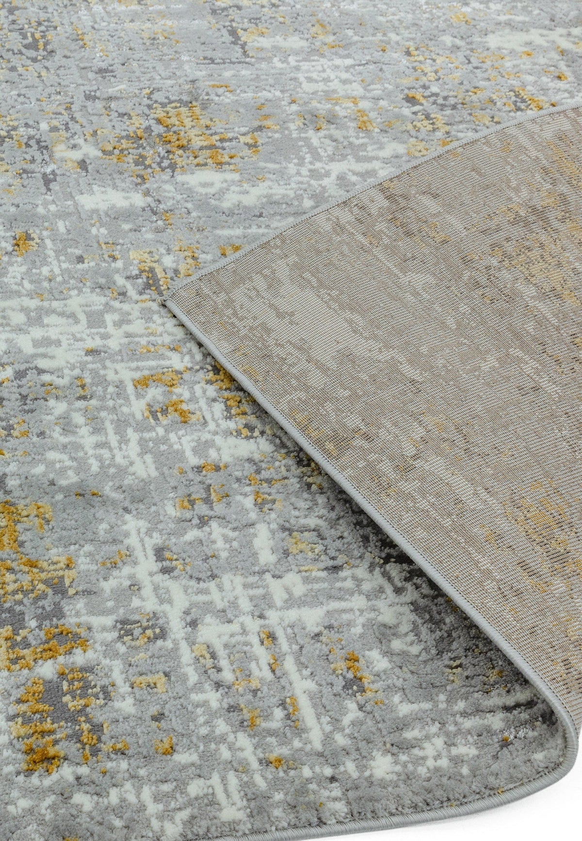 Orion OR07 Abstract Yellow rug