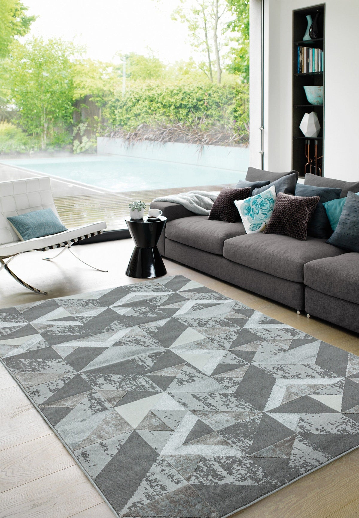 Orion OR09 Flag Silver rug