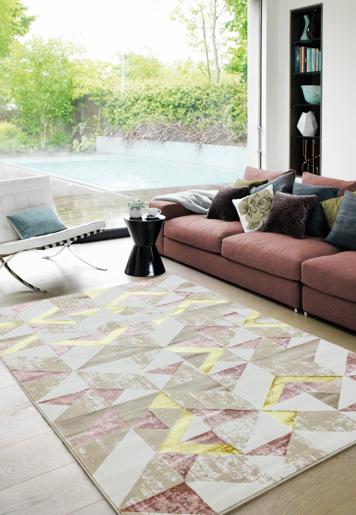 Orion OR10 Flag Pink rug