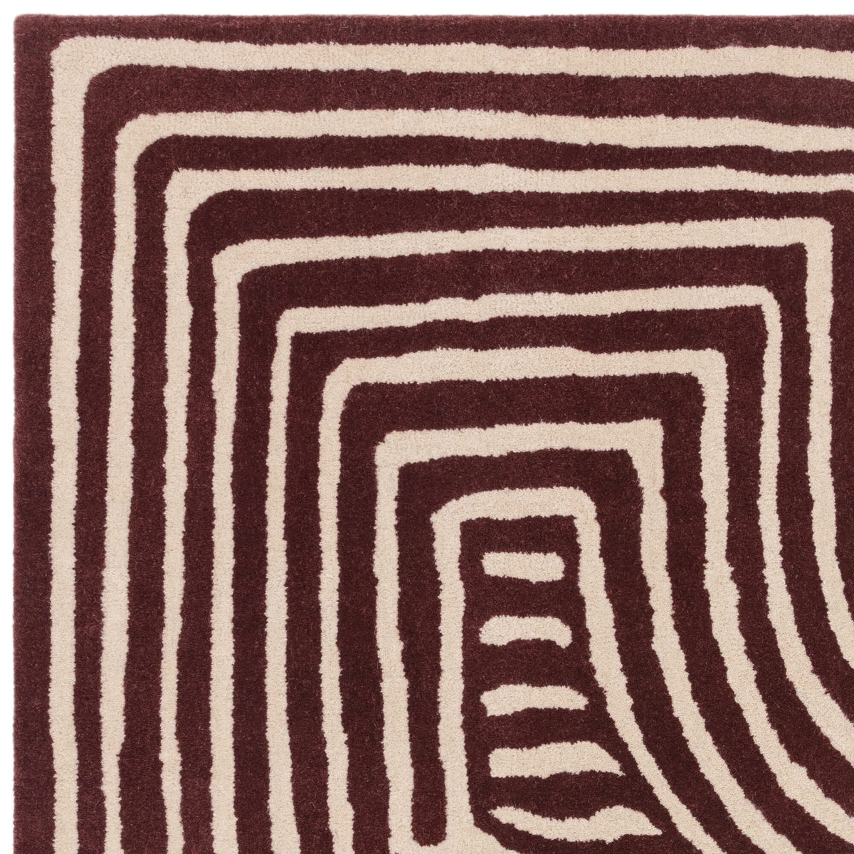 Reef RF29 Curve Plum rug