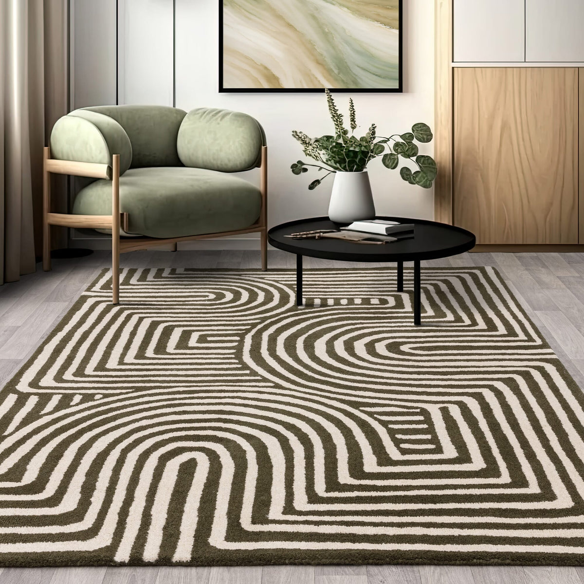 Reef RF30 Curve Forest rug