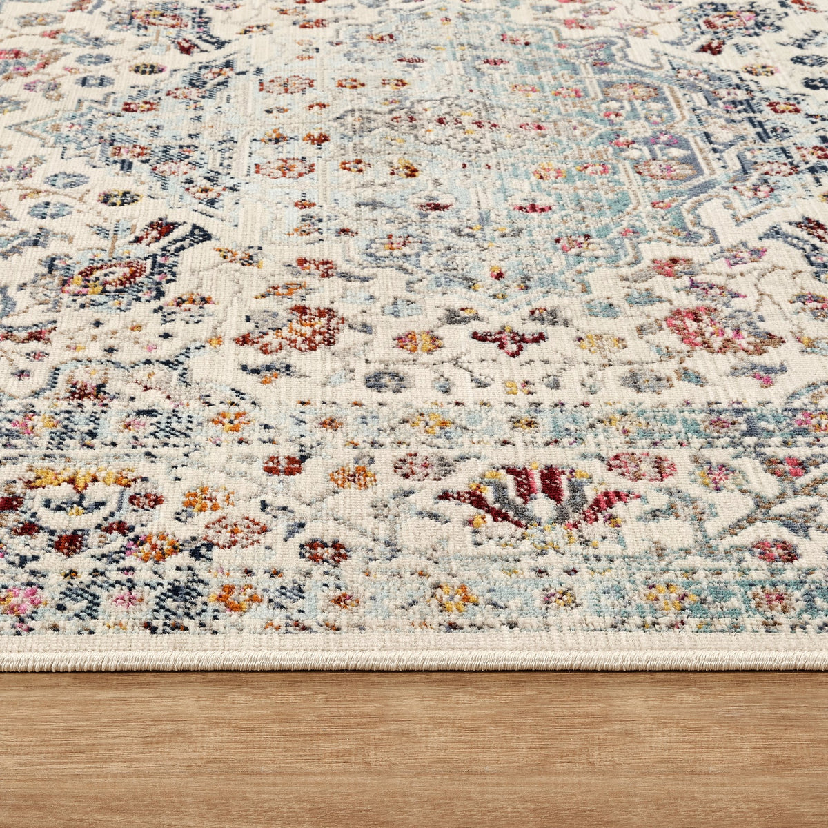 Vintage Kashan VKA 10 Teal rug
